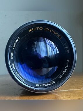 Auto Chinon f=135mm 1:2.8 Telephoto Photo Camera Lens 578218